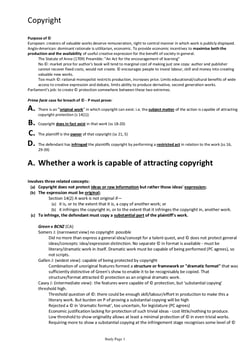 LAWS444 Intellectual Property Notes